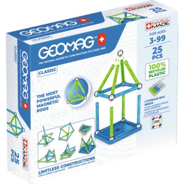 Geomag Classic Recycled 25 elementów