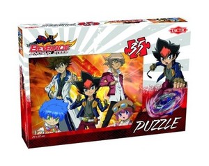 Puzzle Giant Beyblade pomarańczowe 35 elementów