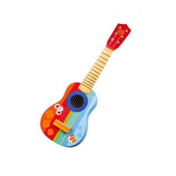 Kolorowa Gitara z myszkami