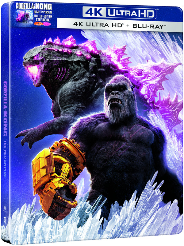 Godzilla i Kong: Nowe imperium (4K Ultra HD) (Steelbook)