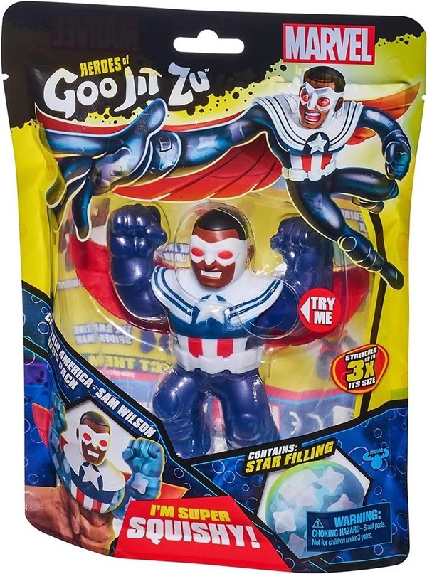 Goo Jit Zu - Figurka Marvel - Sam Wilson