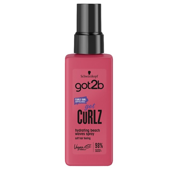 Got2B Curlz Spray do włosów nawilżający i zmiekczający włosy dla efektu plażowych fal