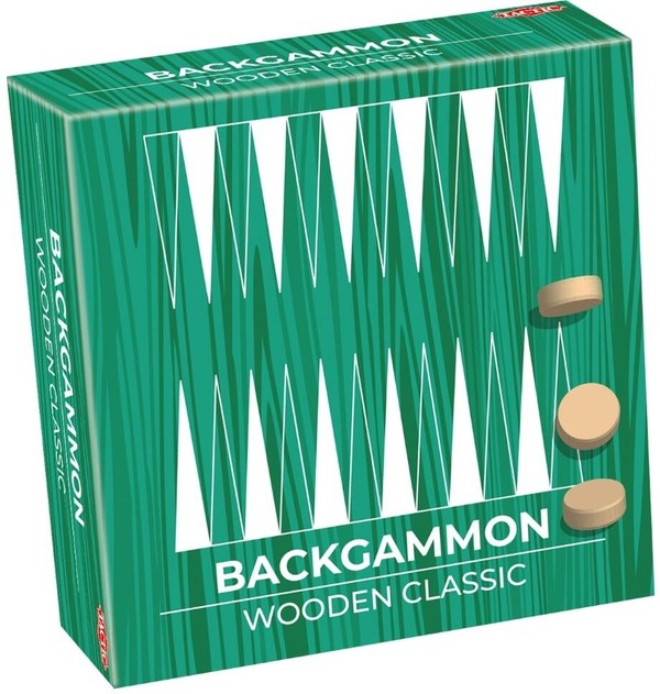 Gra Backgammon Tryktrak Wooden Classic