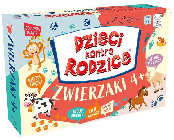 Gra Dzieci kontra Rodzice - Zwierzaki