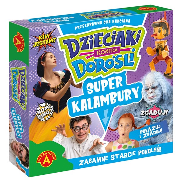 Gra Dzieciaki kontra Dorośli - Super Kalambury