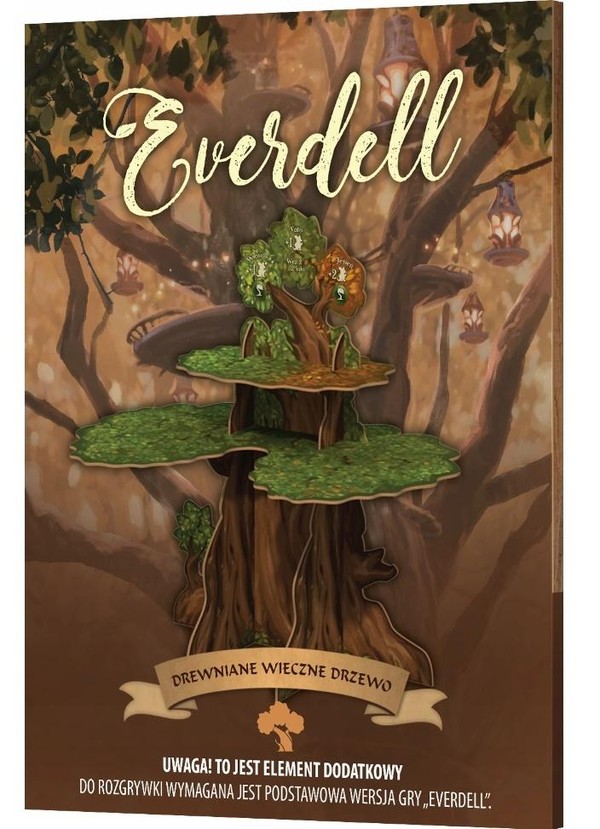 Gra Everdell: Drewniane Wieczne Drzewo