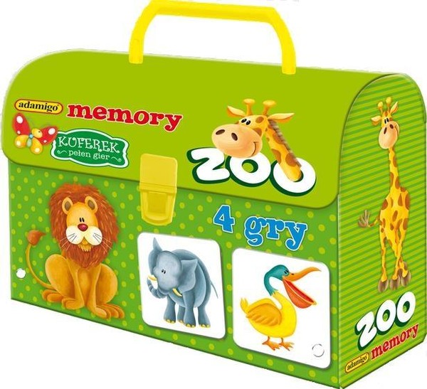Gra Memory Kuferek Zoo