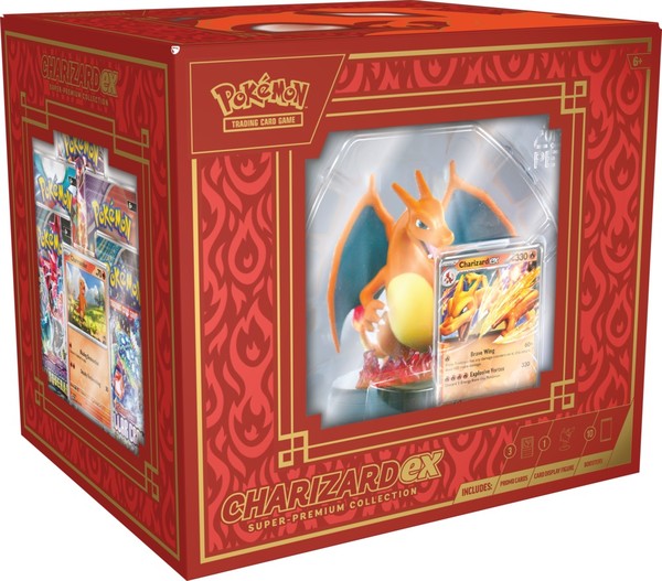 Gra Pokémon TCG: Charizard Ex Super Premium Collection