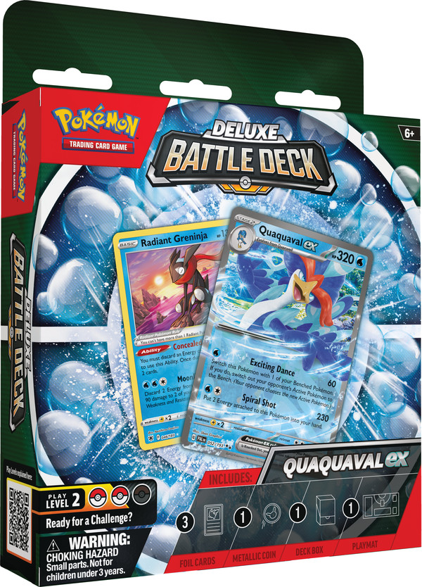 Gra Pokémon TCG: Deluxe Battle Deck Quaquaval ex