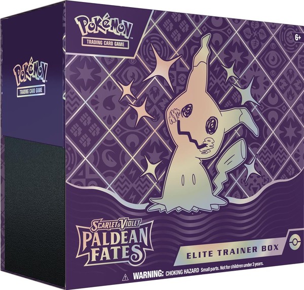 Gra Pokémon TCG - Paldean Fates - Elite Trainer Box