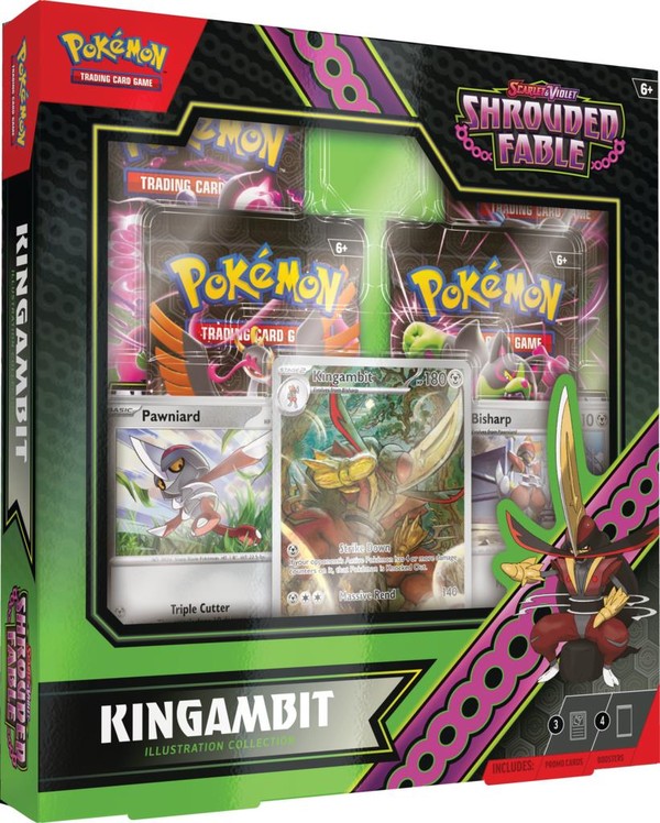 Gra Pokémon TCG: Scarlet & Violet - Shrouded Fable - Kingambit - Illustration Rare Collection