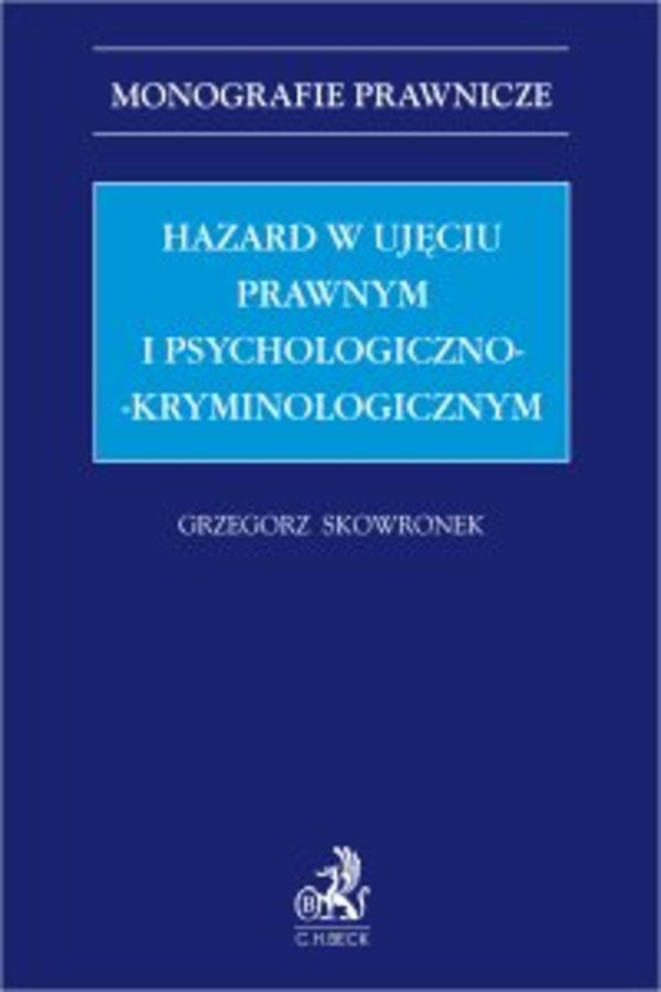 Hazard w ujęciu prawnym i psychologiczno-kryminologicznym - pdf