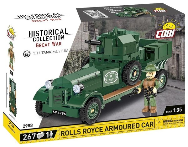 Historical Collection Great War Rolls Royce Armoured Car