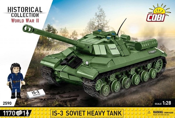 Klocki Historical Collection WWII IS-3 Soviet Heavy Tank