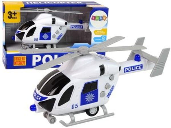 Helikopter Policja biały