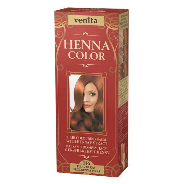 Henna Color 116 Płomienna Iskra Balsam koloryzujący z ekstraktem z henny