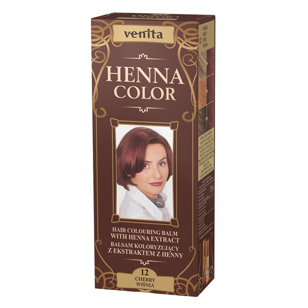 Henna Color 12 Wiśnia Balsam koloryzujący z ekstraktem z henny