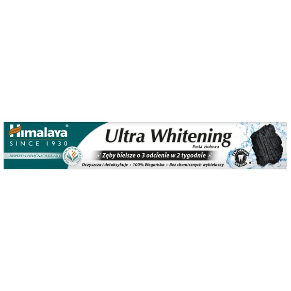 Ultra Whitening Ziołowa wybielająca pasta do zębów