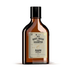 Apple Men Whisky 3w1 Żel do mycia ciała i szampon do włosów i brody