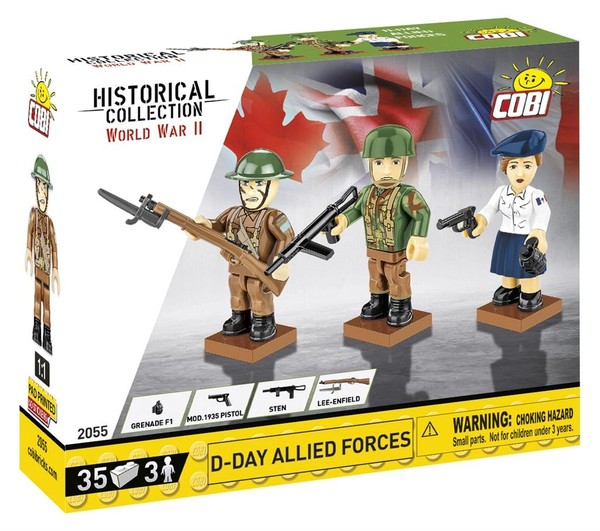 Klocki Figurki D-Day Allied Forces
