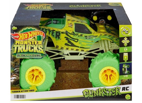 Hot Wheels Monster Truck 1:15 zdalnie sterowany HTP15