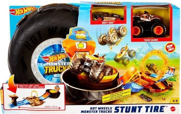 Hot Wheels Monster Trucks Opona Kaskaderska arena