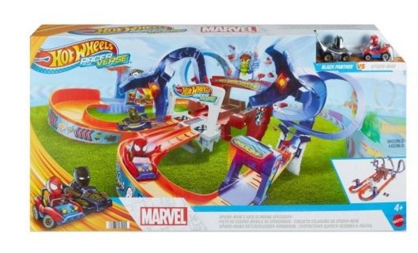 Hot Wheels RacerVerse Marvel Pajęczynowy tor HPL34