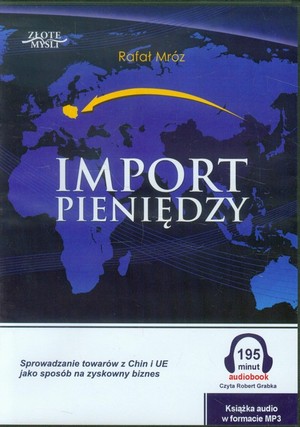 Import pieniędzy Audiobook CD Audio