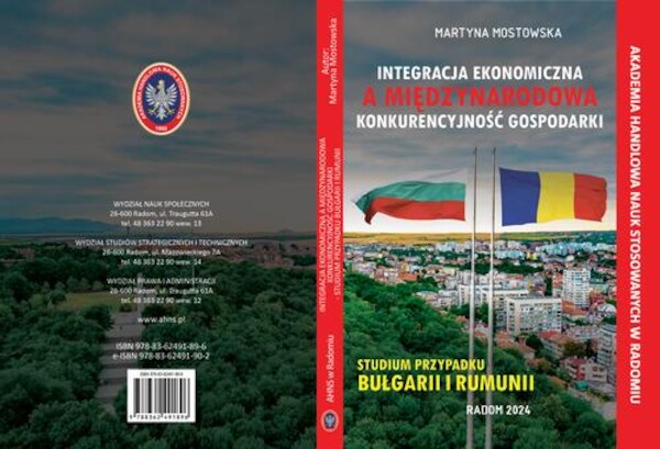 Integracja ekonomiczna a międzynarodowa konkurencyjność gospodarki. Studium przypadku Bułgarii i Rumunii. - pdf