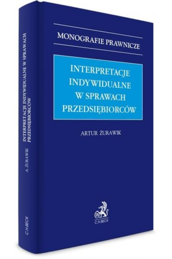 Interpretacje indywidualne w sprawach...