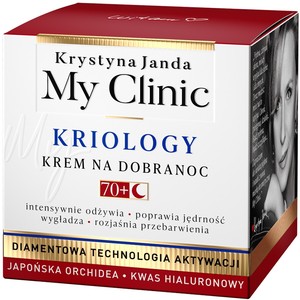 My Clinic Kriology 70+ Krem na dobranoc - Japońska Orchidea & Kwas Hialuronowy