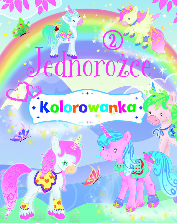 Jednorożce Kolorowanka 2