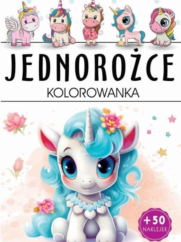 Jednorożce - kolorowanka