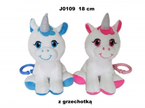 Jednorożec grzechotka 20 cm