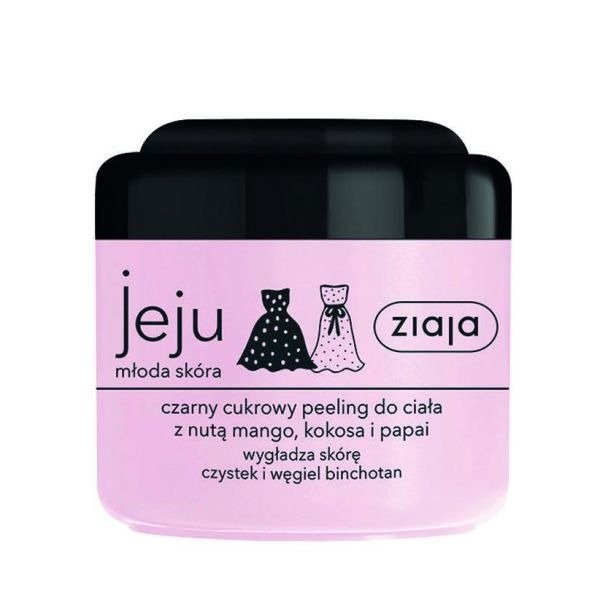 Jeju Czarny cukrowy Peeling do ciała