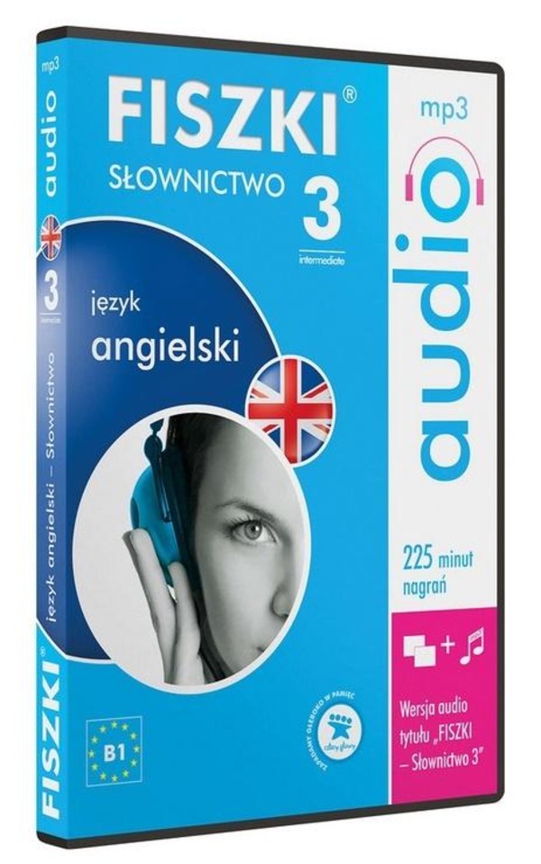 Język angielski. Fiszki Słownictwo 3 - mp3