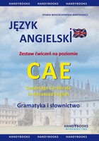 Język angielski Zestaw ćwiczeń na poziomie CAE - pdf