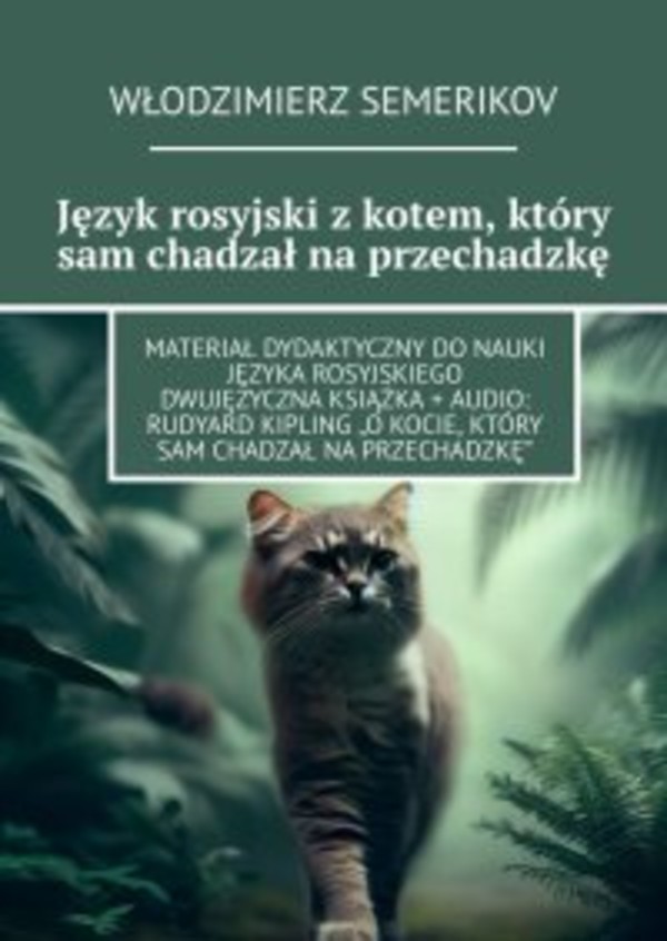 Język rosyjski z kotem, który sam chadzał na przechadzkę - mobi, epub