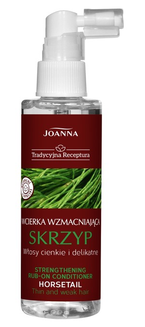 Skrzyp - włosy cienkie i delikatne Tradycyjna Receptura Wcierka wzmacniająca