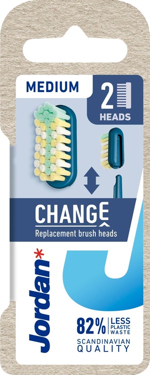 Change Medium Wymienne główki do szczoteczki do zębów mix kolorów