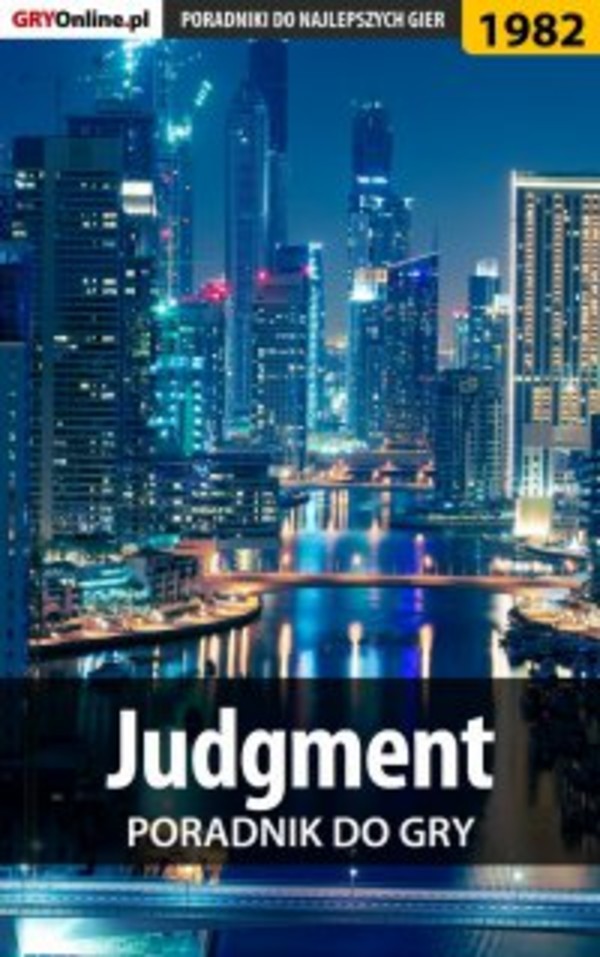 Judgment - poradnik do gry - epub, pdf