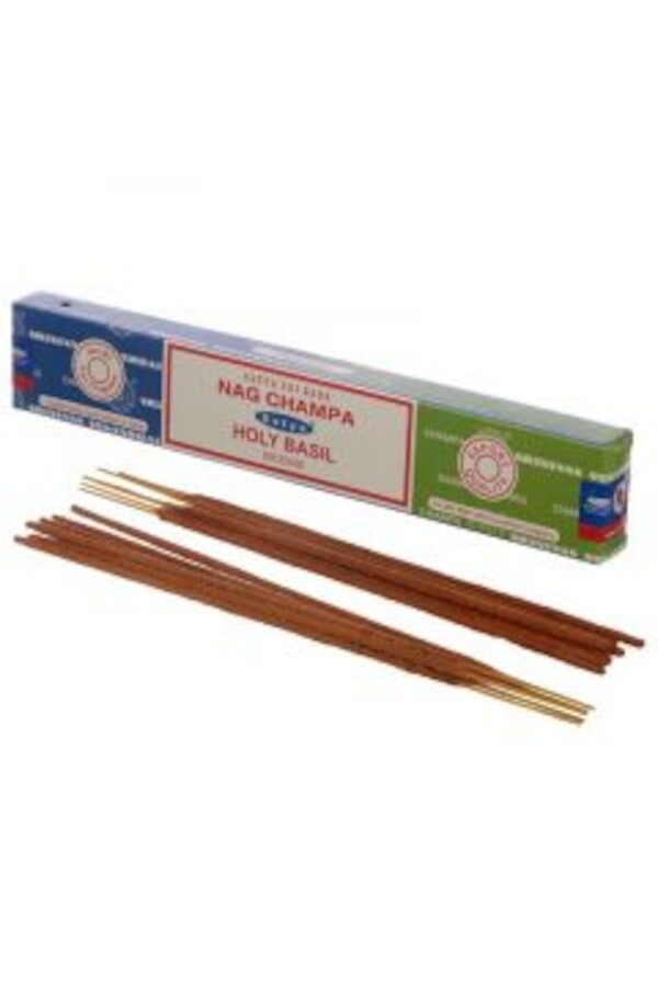 Kadzidełka Satya Nag Champa & Holy Basil, Święta Bazylia