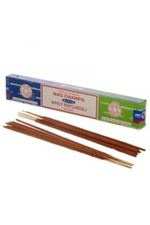 Kadzidełka Satya Nag Champa & Spicy Patchouli, Pikantna Paczula