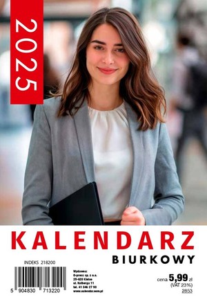 Kalendarz 2025. Biurkowy A5