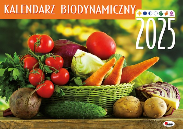 Kalendarz 2025 ścienny biodynamiczny