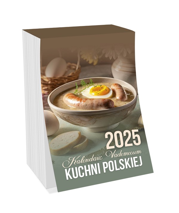 Kalendarz 2025 vademecum kuchni polskiej