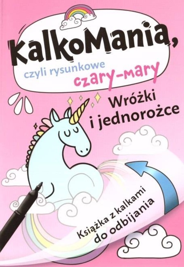 Kalkomania Wróżki i jednorożce