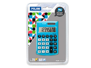 Kalkulator Milan kieszonkowy touch 150908BBL