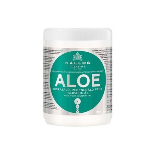 Aloe Moisture Repair Shine Hair Mask With Aloe Vera Extract Regenerująca maska nadająca blasku z ekstarktem aloe vera do włosów suchych i łamiących się