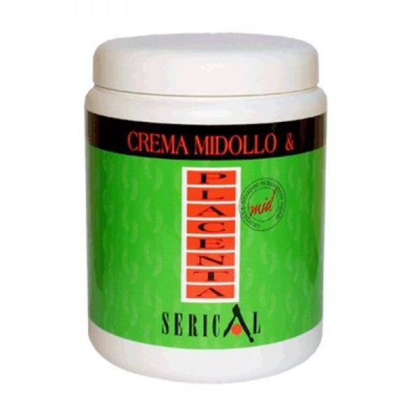Serical Crema Midollo & Placenta Maska z wyciągiem z łożysk roślin do włosów suchych i znisczonych